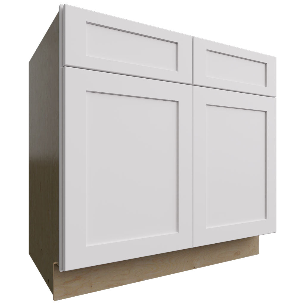 SB36 - Base - Sink Cabinet - 36 W X 34-1 2 H X 24 D - Galaxy Frost