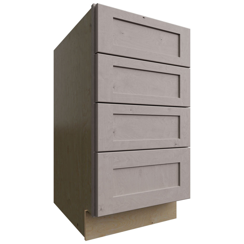 DB18-4 - Base - 4 Drawers Cabinet - 18 W X 34-1 2 H X 24 D - Galaxy Horizon