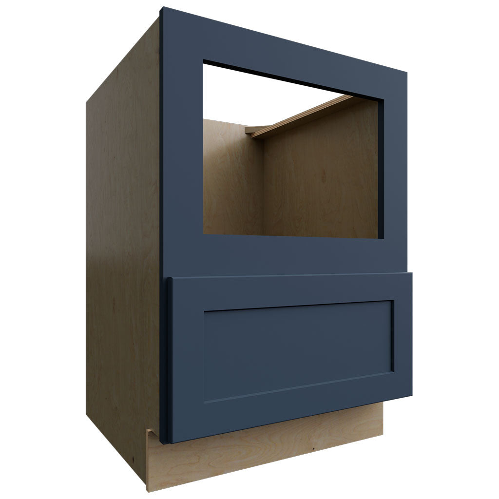 BMC24 - Base - Microwave Cabinet - 24 W X 34-1 2 H X 24 D - Galaxy Indigo