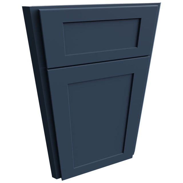 DSF36 - Base Corner - Diagonal Sink Front - Front Only - Galaxy Indigo