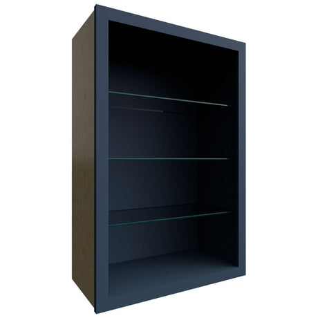 NDW2436 - Wall - Standard No Door Cabinet - 24 W X 36 H X 12 D - Indigo