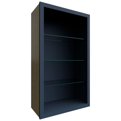 NDW2442 - Wall - Standard No Door Cabinet - 24 W X 42 H X 12 D - Indigo