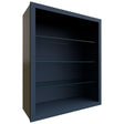 NDW3036 - Wall - Standard No Door Cabinet - 30 W X 36 H X 12 D - Indigo