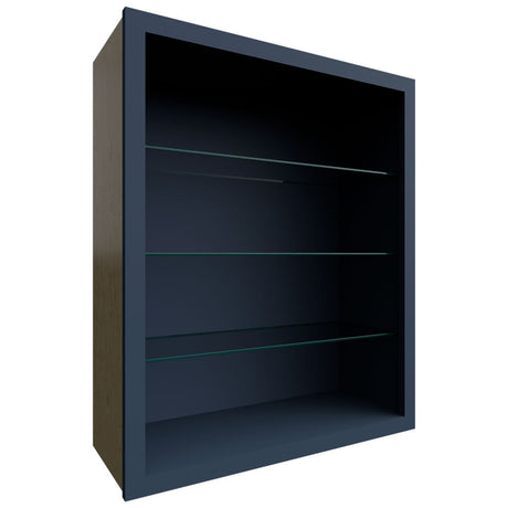 NDW3036 - Wall - Standard No Door Cabinet - 30 W X 36 H X 12 D - Indigo