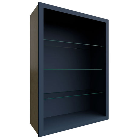 NDW3042 - Wall - Standard No Door Cabinet - 30 W X 42 H X 12 D - Indigo