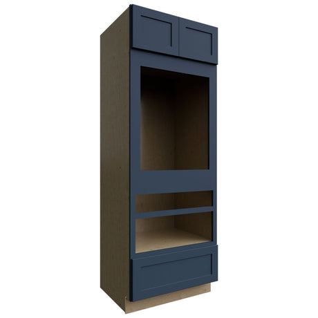 OC3384D - Tall - Oven Cabinet Double - 33 W X 84 H X 24 D - Galaxy Indigo