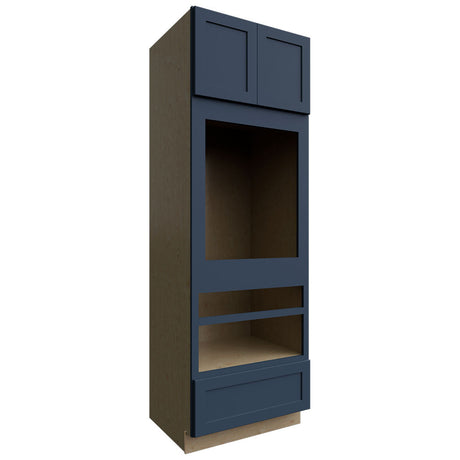 OC3390D - Tall - Oven Cabinet Double - 33 W X 90 H X 24 D - Galaxy Indigo