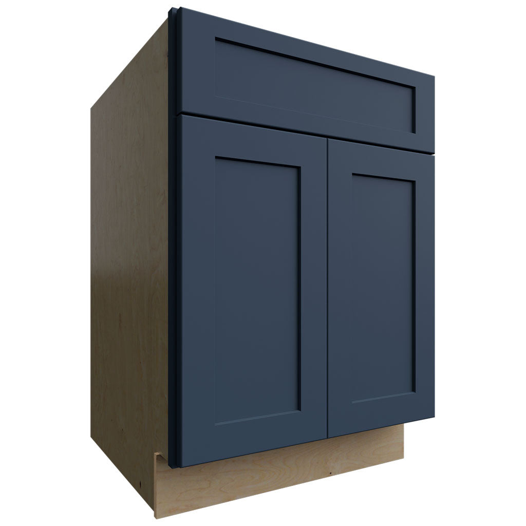 SB24 - Base - Sink Cabinet - 24 W X 34-1 2 H X 24 D - Galaxy Indigo