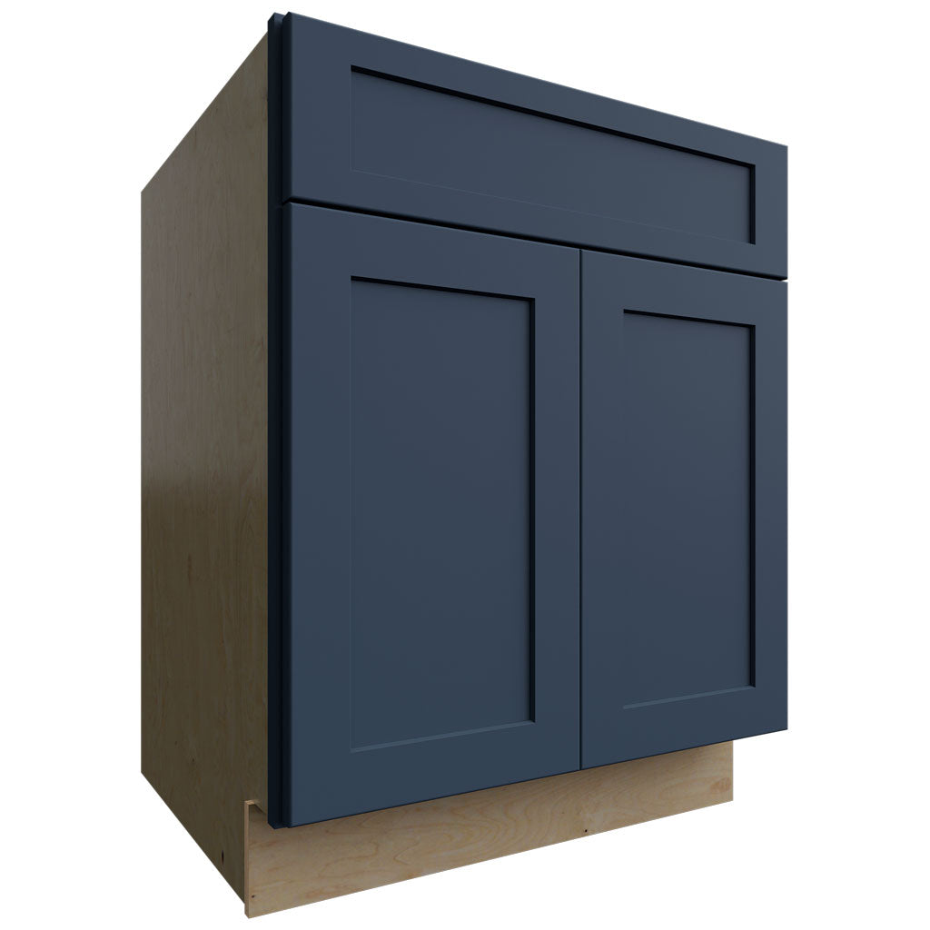 SB27 - Base - Sink Cabinet - 27 W X 34-1 2 H X 24 D - Galaxy Indigo