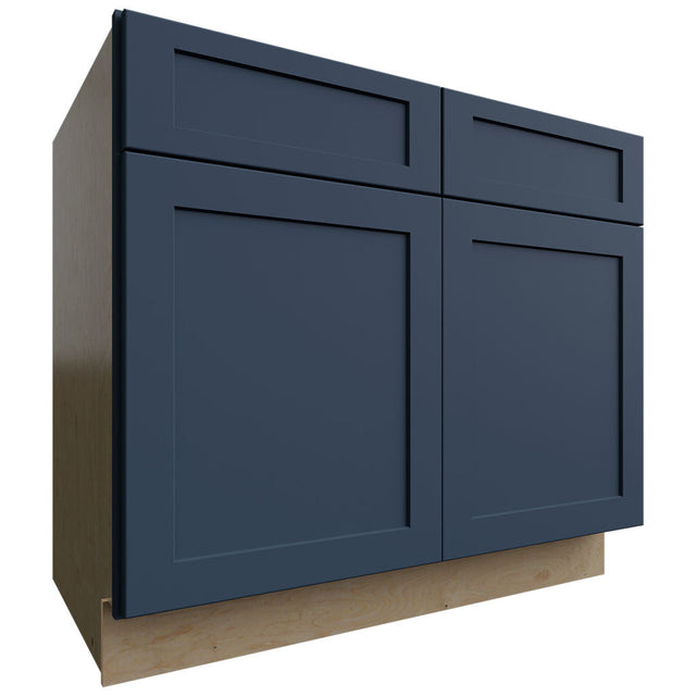 SB39 - Base - Sink Cabinet - 39 W X 34-1 2 H X 24 D - Galaxy Indigo