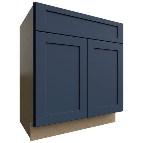 VB30-34 - Vanity - Base Standard Cabinet - 30 W X 34-1 2 H X 21 D - Galaxy Indigo
