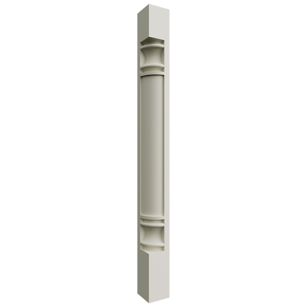 CP36 - Base - Corner Post - 3 W X 36-1 2 H X 3 D - Linen