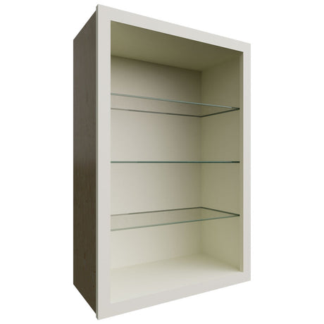 NDW2436 - Wall - Standard No Door Cabinet - 24 W X 36 H X 12 D - Linen
