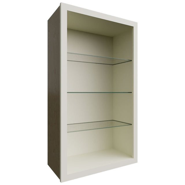 NDW2442 - Wall - Standard No Door Cabinet - 24 W X 42 H X 12 D - Linen