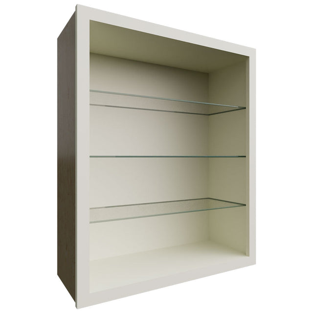 NDW3036 - Wall - Standard No Door Cabinet - 30 W X 36 H X 12 D - Linen