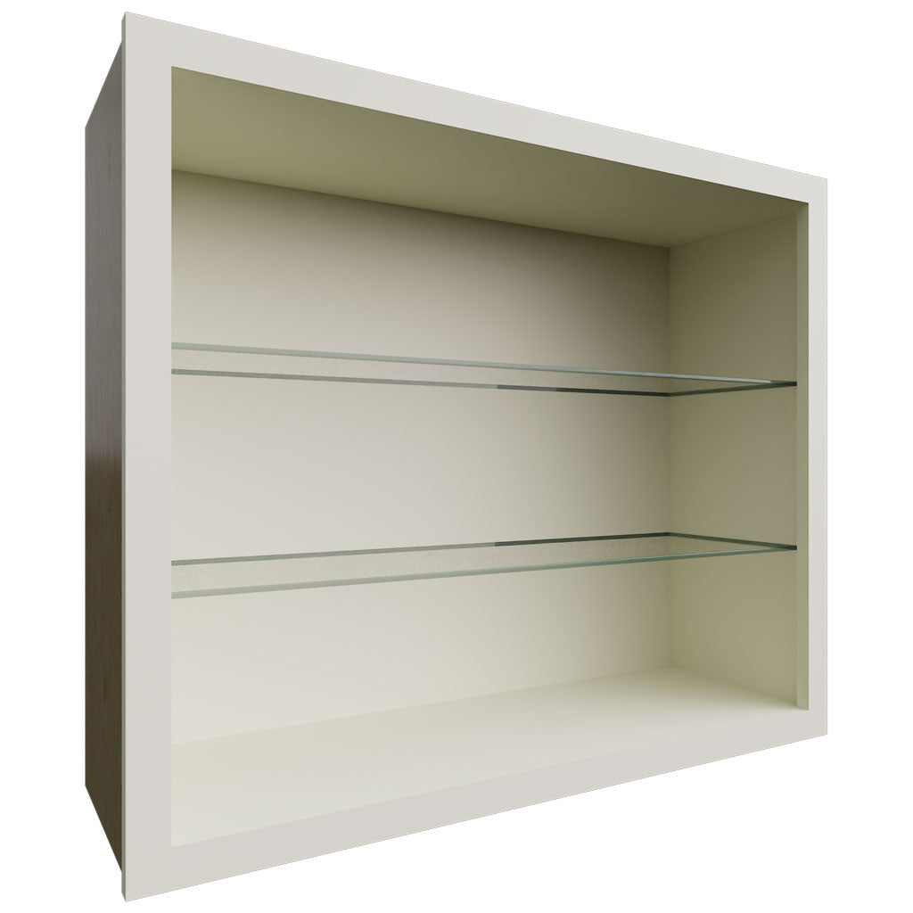 NDW3630 - Wall - Standard No Door Cabinet - 36 W X 30 H X 12 D - Linen
