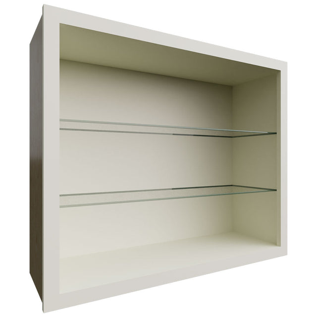 NDW3630 - Wall - Standard No Door Cabinet - 36 W X 30 H X 12 D - Linen