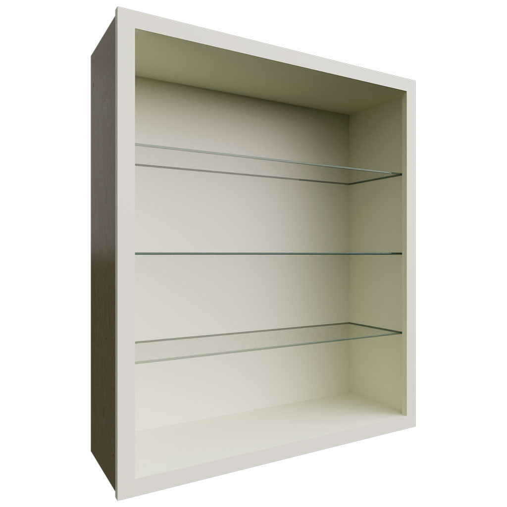 NDW3642 - Wall - Standard No Door Cabinet - 36 W X 42 H X 12 D - Linen