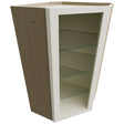 NDWDC2442 - Wall Corner - Diagonal No Door Cabinet - 24 W X 42 H X 24 D - Linen