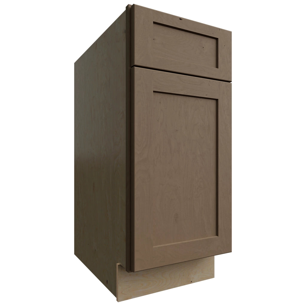 B15 (Base | Gabinete estándar - 15" de ancho x 34-1/2" de alto x 24" de profundidad) | Galaxy Mocha