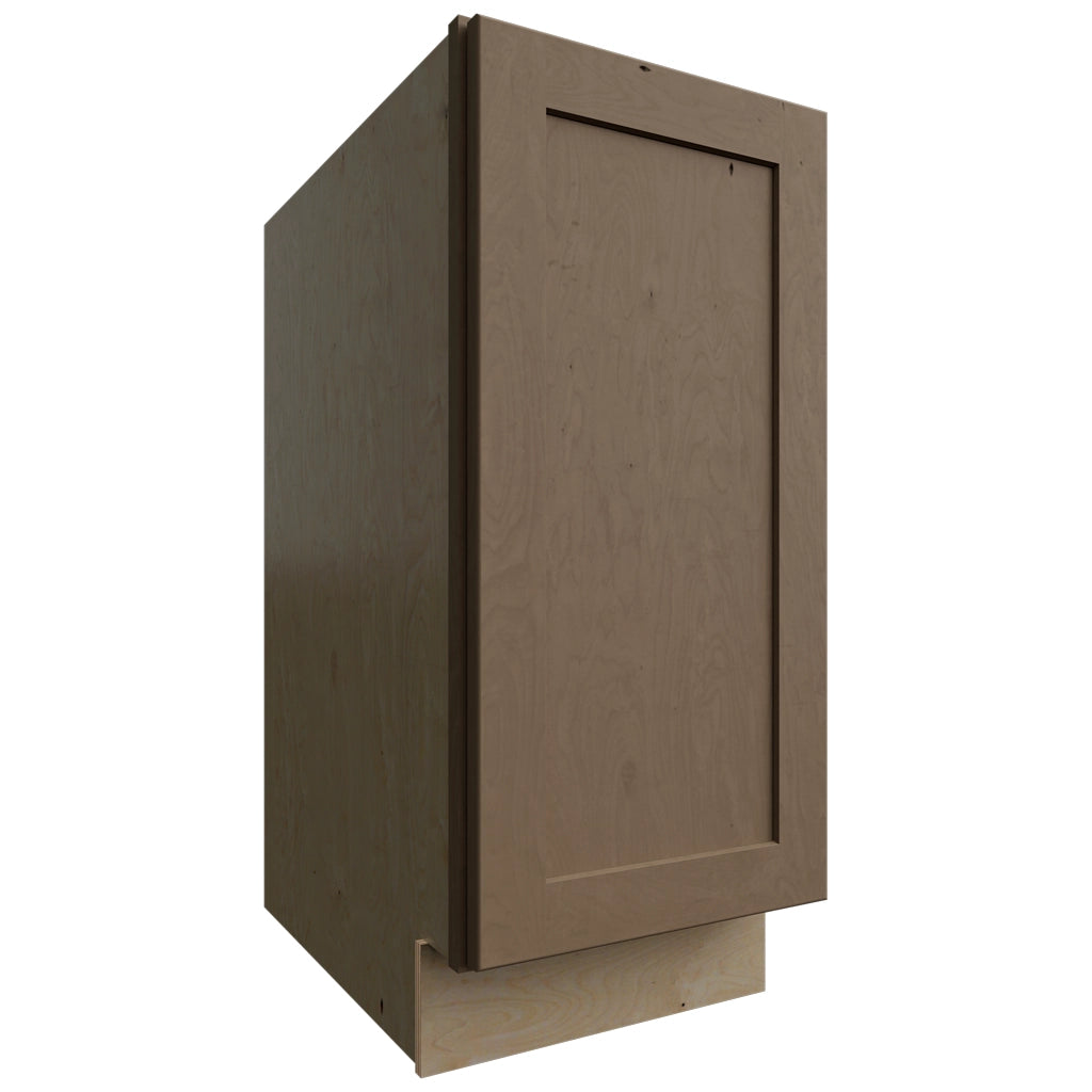 B15FD (Armario base con puerta completa - 15" de ancho x 34-1/2" de alto x 24" de profundidad) | Galaxy Mocha