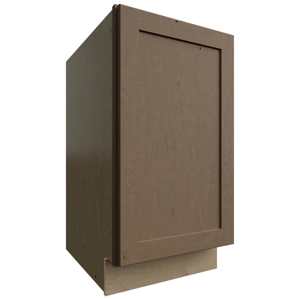 B18FD (Armario base con puerta completa - 45 cm de ancho x 87 cm de alto x 61 cm de profundidad) | Galaxy Mocha