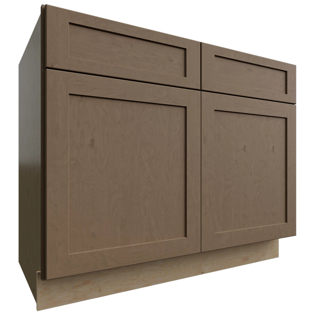 B42 ( Base | Standard Cabinet - 42"W X 34-1/2"H X 24"D ) | Galaxy Mocha