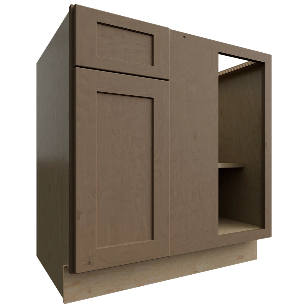 BLB39/42 ( Base Corner | Blind Cabinet - 39"W X 34-1/2"H X 24"D ) | Galaxy Mocha
