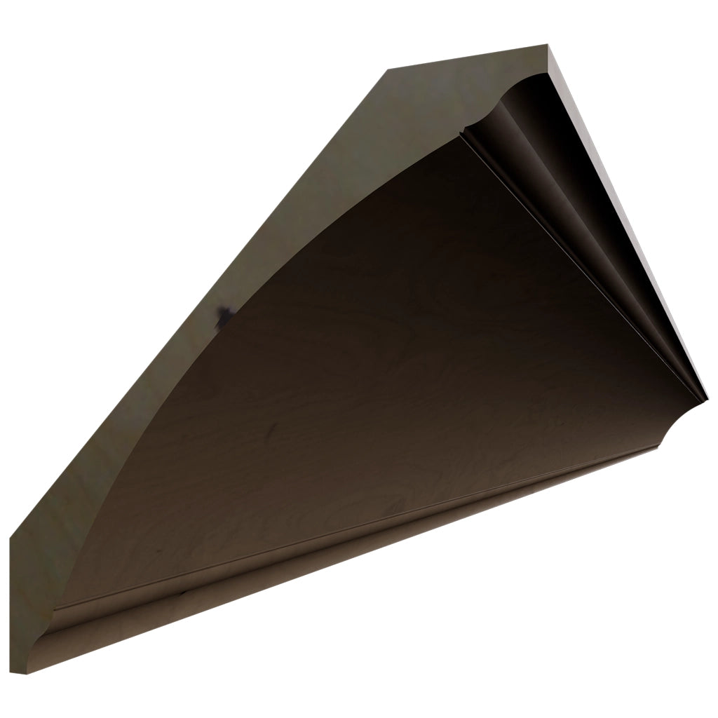 CM-8 ( Crown Molding - 96"W X 5-1/2"H X 5-1/2"D ) | Mocha