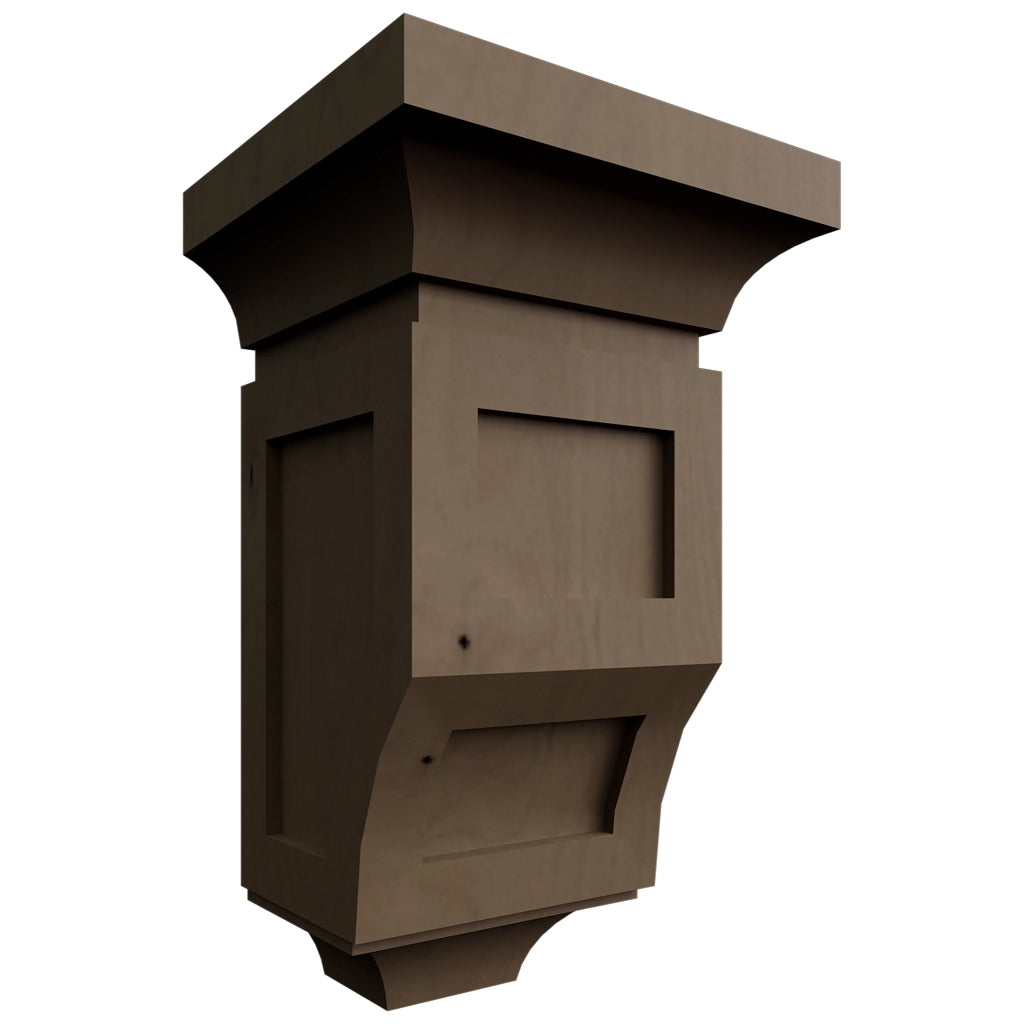 CMS ( Corbel - 3-3/4"W X 6-1/2"H X 3-1/2"D ) | Mocha