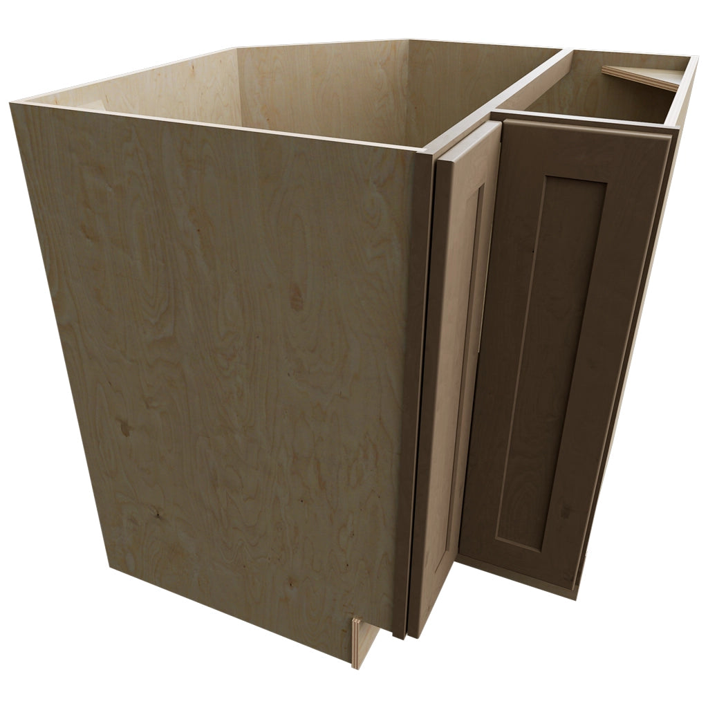 ERB33 (Armario de esquina | Gabinete de fácil acceso - 84 cm de ancho x 87 cm de alto x 84 cm de profundidad) | Galaxy Mocha