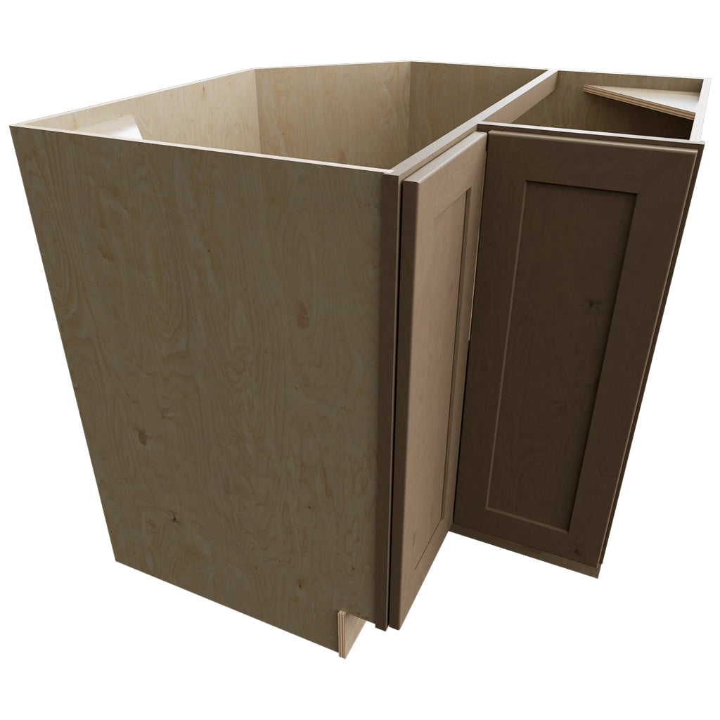 ERB36 ( Base Corner | Easy Reach Cabinet - 36"W X 34-1/2"H X 36"D ) | Galaxy Mocha