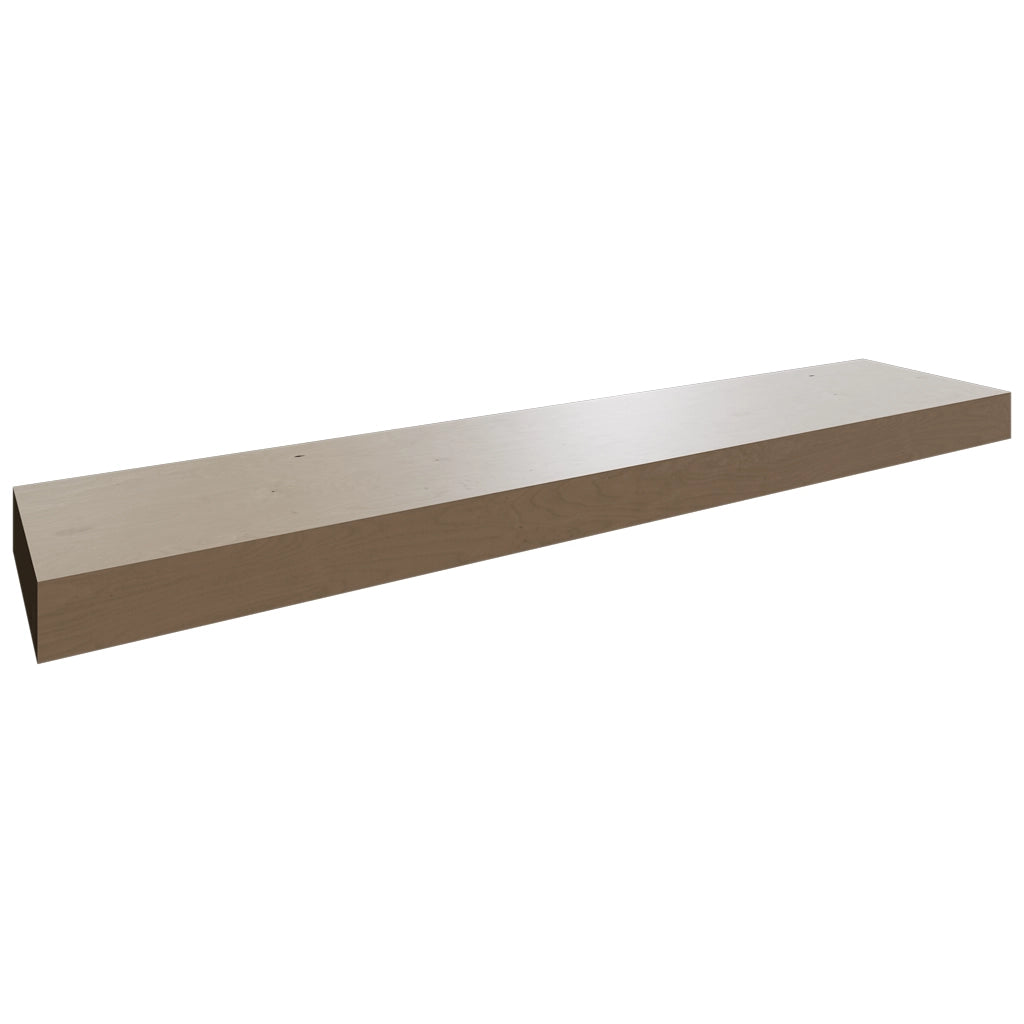 FLS48 ( Wall | Floating Shelf - 48"W X 2-1/2"H X 10"D ) | Mocha