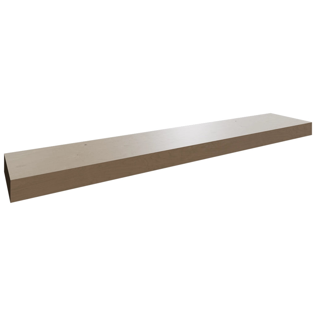 FLS54 ( Wall | Floating Shelf - 54"W X 2-1/2"H X 10"D ) | Mocha
