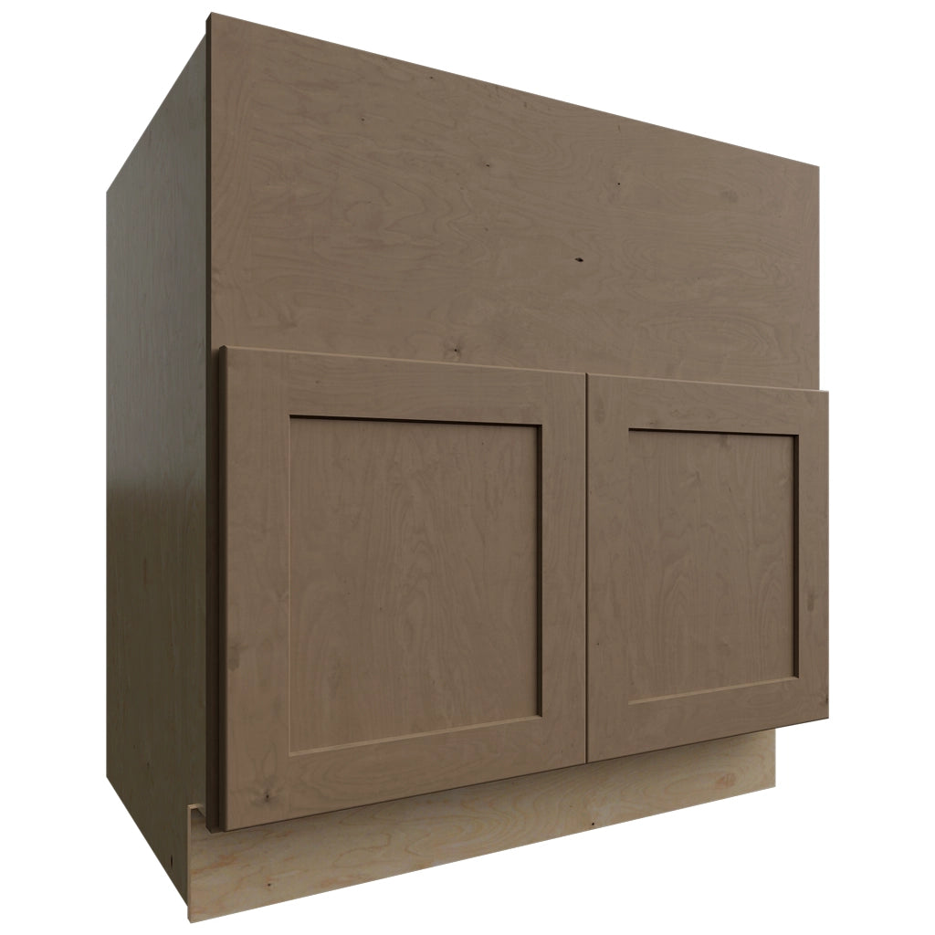 FS33 ( Base | Farm Sink Cabinet - 33"W X 34-1/2"H X 24"D ) | Galaxy Mocha
