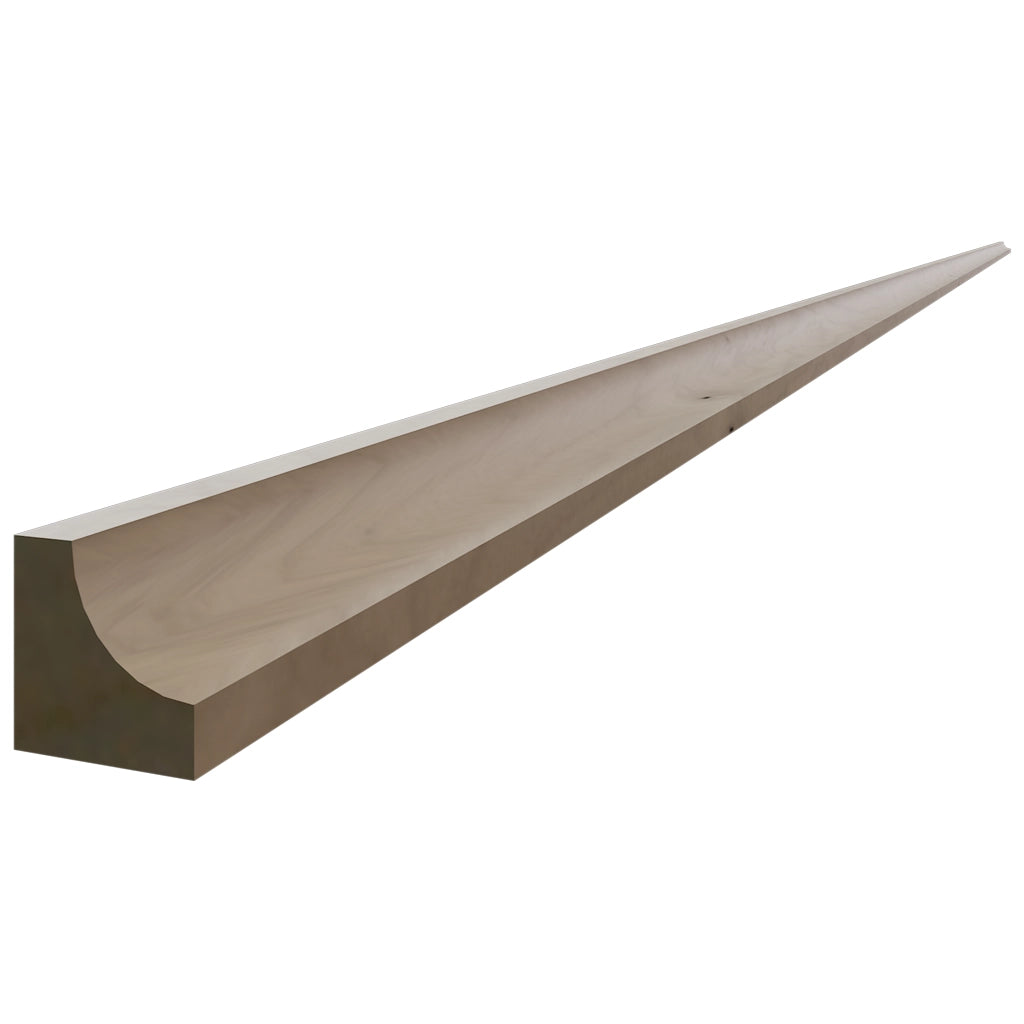 ICM8 ( Inside Corner Molding - 96"W X 3/4"H X 3/4"T ) | Mocha