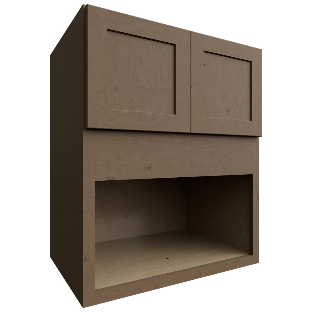 MC303621 ( Wall | Microwave Cabinet - 30"W X 36"H X 21"D ) | Galaxy Mocha