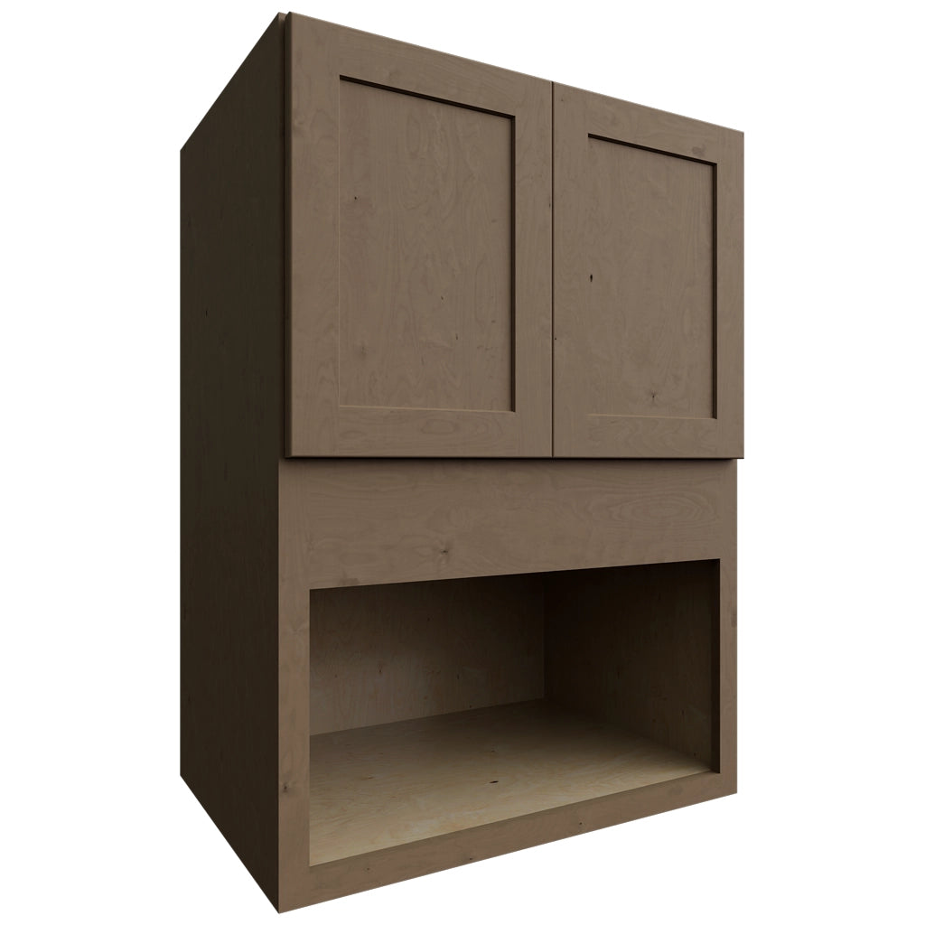 MC304221 ( Wall | Microwave Cabinet - 30"W X 42"H X 21"D ) | Galaxy Mocha