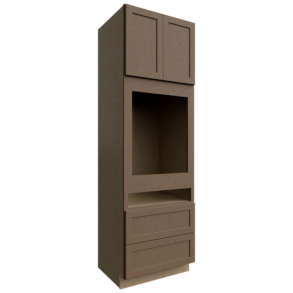 OC3396C (Alto | Combinación de gabinete para horno - 84 cm de ancho x 244 cm de alto x 61 cm de profundidad) | Galaxy Mocha