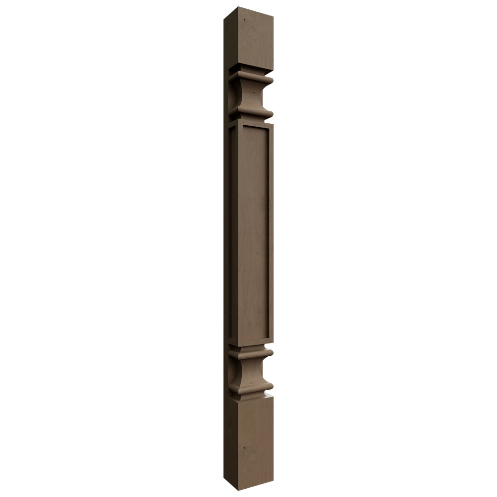 PP-BASE ( Base | Pilaster - 3"W X 34-1/2"H X 2-1/4"D ) | Mocha