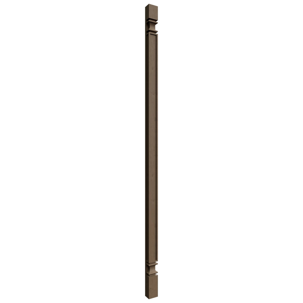PP-TP84 ( Tall | Pilaster - 3"W X 84"H X 2-1/4"D ) | Mocha