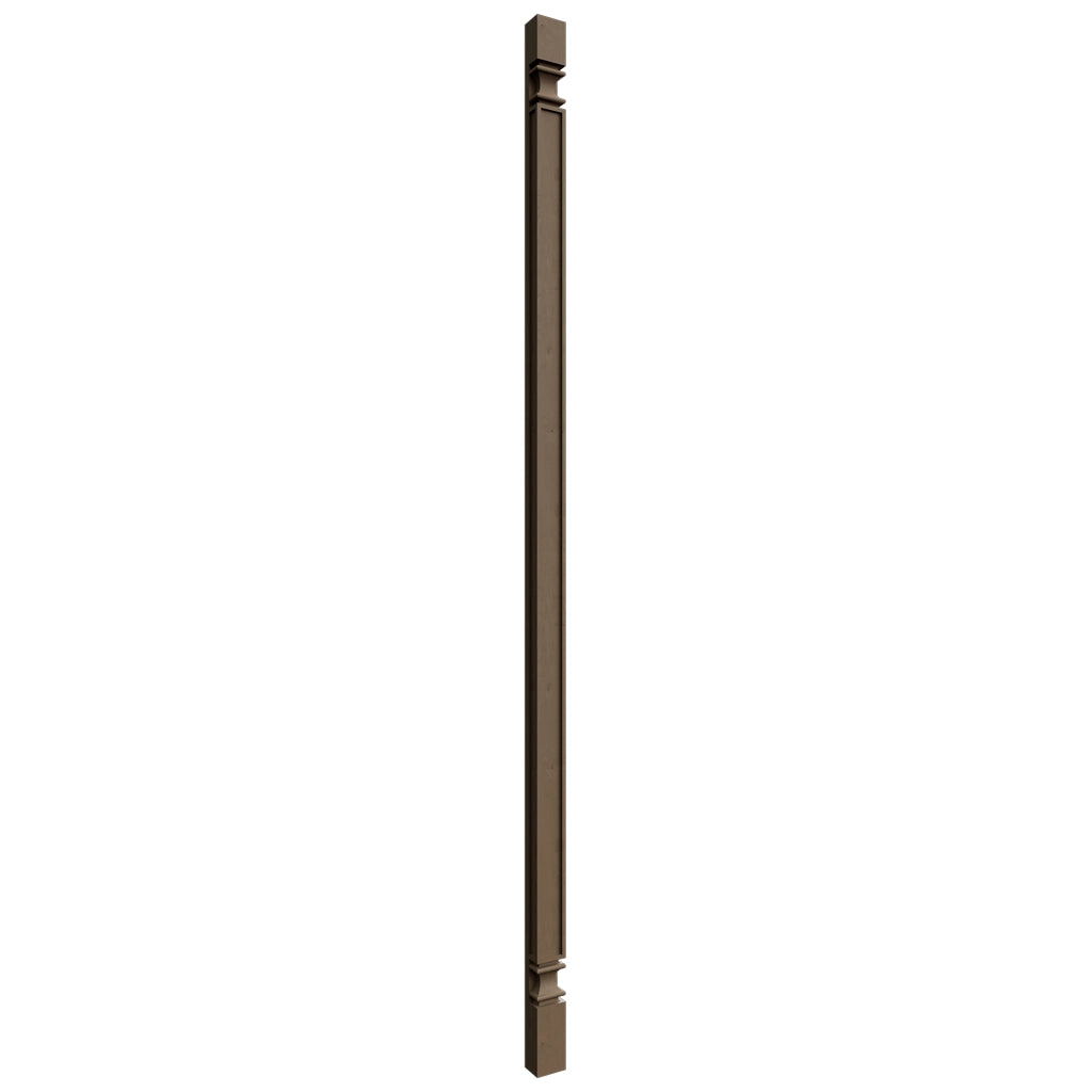 PP-TP96 ( Tall | Pilaster - 3"W X 96"H X 2-1/4"D ) | Mocha