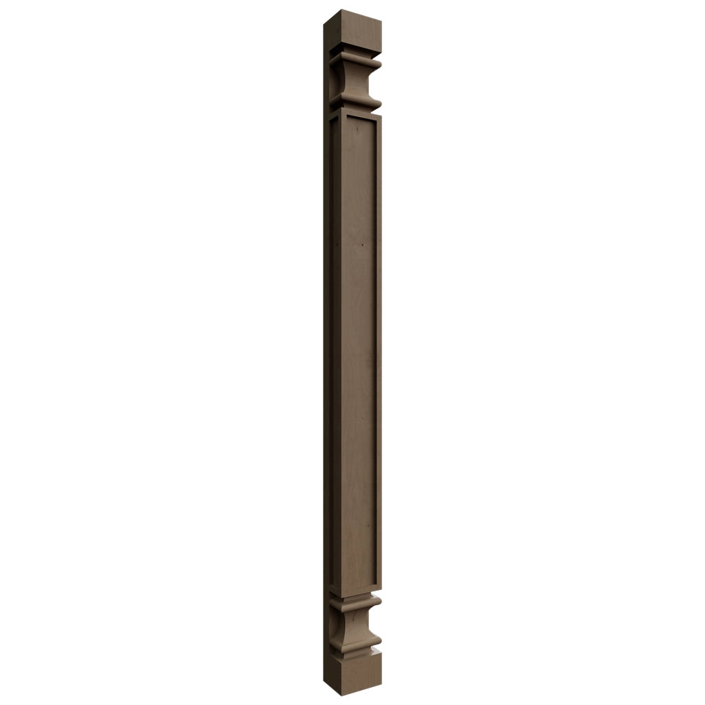 PP-W42 ( Wall | Pilaster - 3"W X 42"H X 2-1/4"D ) | Mocha
