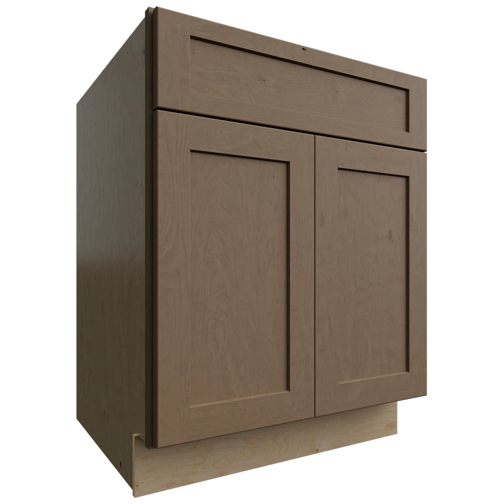 SB27 ( Base | Sink Cabinet - 27"W X 34-1/2"H X 24"D ) | Galaxy Mocha