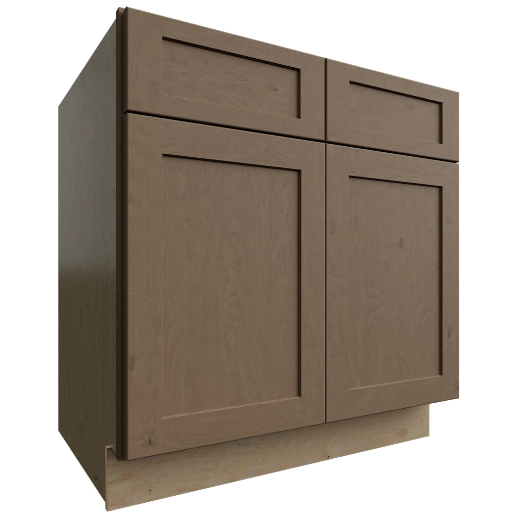SB33 ( Base | Sink Cabinet - 33"W X 34-1/2"H X 24"D ) | Galaxy Mocha