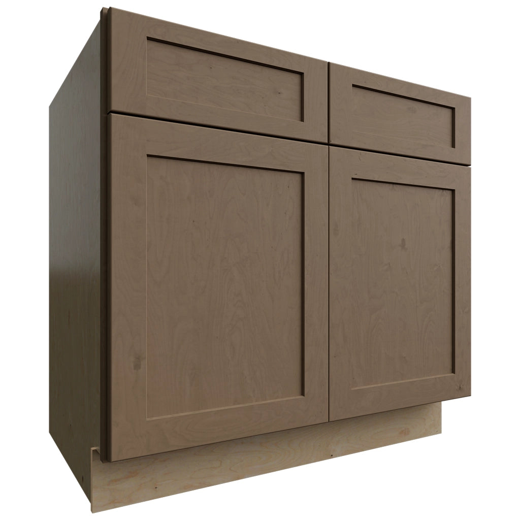 SB36 ( Base | Sink Cabinet - 36"W X 34-1/2"H X 24"D ) | Galaxy Mocha
