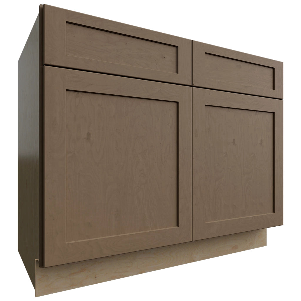 SB42 (Base | Mueble para fregadero - 42" de ancho x 34-1/2" de alto x 24" de profundidad) | Galaxy Mocha