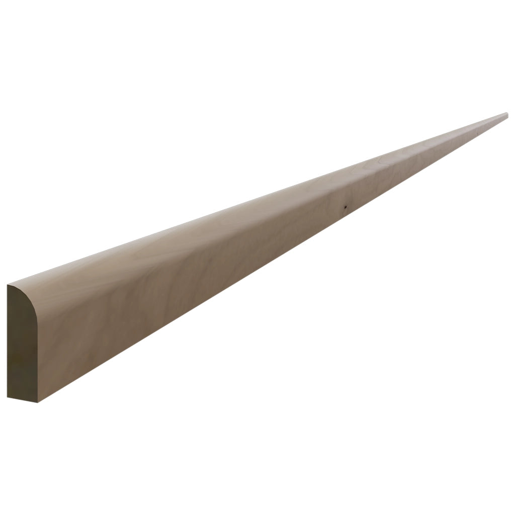 SM8-S ( Simple Scribe Molding - 96"W X 3/4"H X 1/4"T ) | Mocha