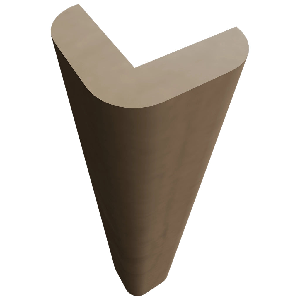 TKC ( Toe Kick Cap - 5"W X 7/8"H X 1/4"T ) | Mocha