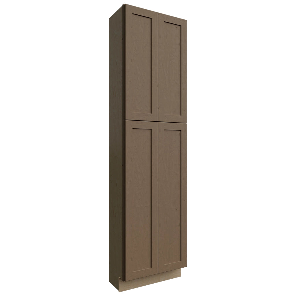 TP241290 ( Tall | Pantry Cabinet - 24"W X 90"H X 12"D ) | Galaxy Mocha